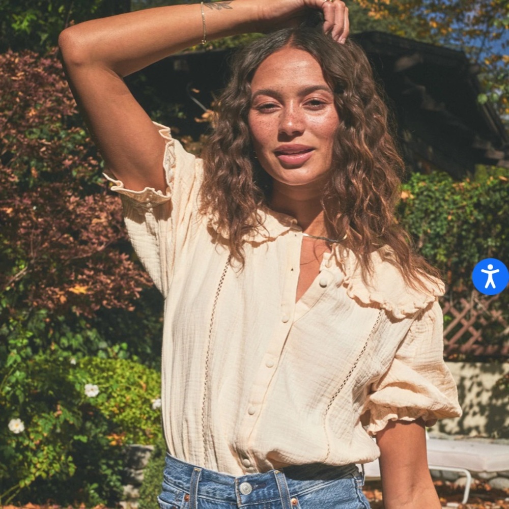 The Odells Savannah Top - Wheat - XS